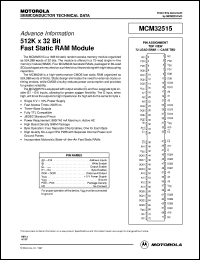 Click here to download MCM32515SG20 Datasheet