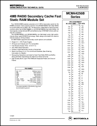 Click here to download MCM44D256BSG15 Datasheet