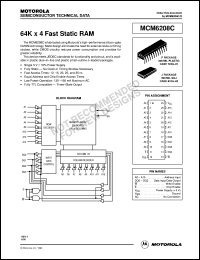 Click here to download MCM6208CJ15 Datasheet