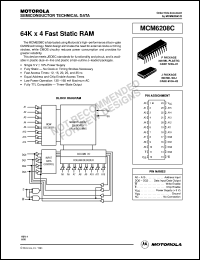 Click here to download MCM6208CP20 Datasheet