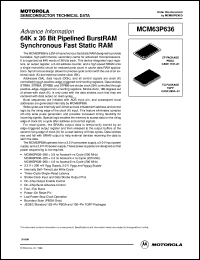 Click here to download MCM63P636ZP225 Datasheet