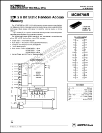 Click here to download MCM6706RJ8R2 Datasheet