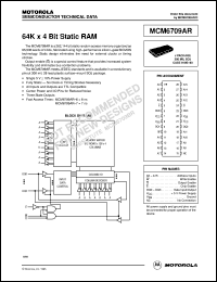 Click here to download MCM6709ARJ7R2 Datasheet