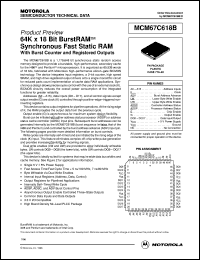 Click here to download MCM67C618BFN7 Datasheet