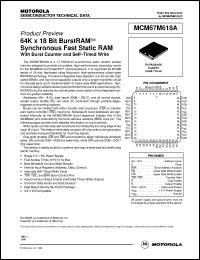 Click here to download MCM67M618AFN12 Datasheet