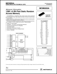 Click here to download MCM6926AWJ8 Datasheet