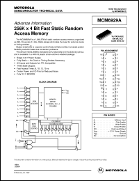 Click here to download MCM6929AWJ15R Datasheet