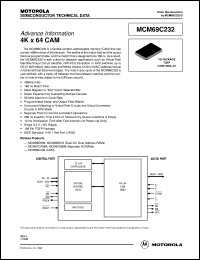 Click here to download MCM69C232TQ20R Datasheet