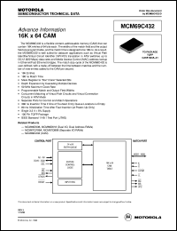 Click here to download MCM69C432TQ20 Datasheet