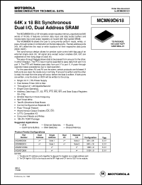 Click here to download MCM69D618TQ6 Datasheet
