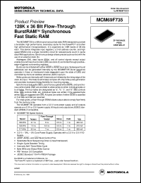 Click here to download MCM69F735ZP6.5R Datasheet