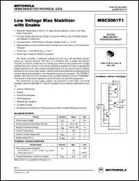 Click here to download MDC5001T1 Datasheet
