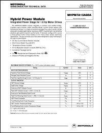 Click here to download MHPM7A15A60 Datasheet