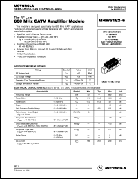 Click here to download MHW6182-6 Datasheet