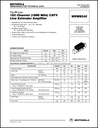 Click here to download MHW9242 Datasheet