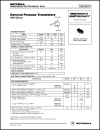 Click here to download MMBT2907LT1 Datasheet