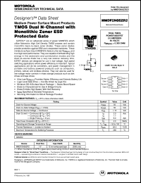 Click here to download MMDF2N05ZR2 Datasheet