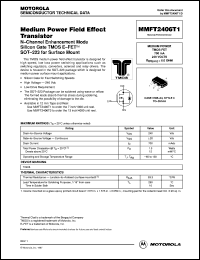 Click here to download MMFT2406T1 Datasheet