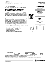 Click here to download MMSF3205R2 Datasheet