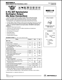 Click here to download MOC119 Datasheet