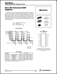 Click here to download MC10141L Datasheet
