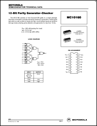 Click here to download MC10160L Datasheet