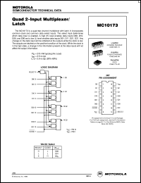 Click here to download MC10173P Datasheet