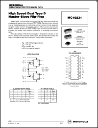 Click here to download MC10231FN Datasheet