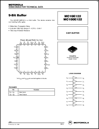 Click here to download MC100E122 Datasheet