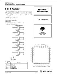 Click here to download MC100E151FN Datasheet