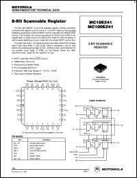 Click here to download MC10E241FN Datasheet