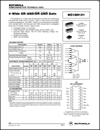 Click here to download MC10H121FN Datasheet