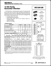 Click here to download MC10H160FN Datasheet