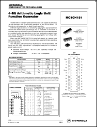 Click here to download MC10H181FN Datasheet