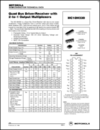 Click here to download MC10H330L Datasheet