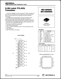 Click here to download MC100H602FN Datasheet