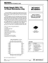 Click here to download MC10H641FN Datasheet