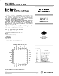 Click here to download MC10H643FN Datasheet