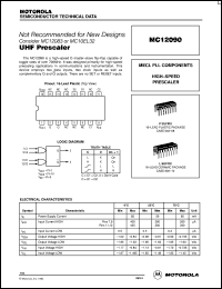 Click here to download MC12090L Datasheet