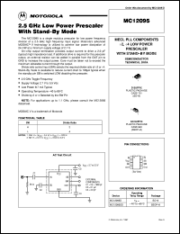 Click here to download MC12095SD Datasheet