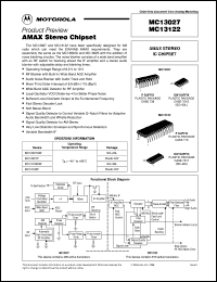 Click here to download MC13027DW Datasheet