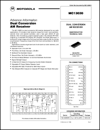Click here to download MC13030DW Datasheet