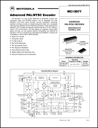 Click here to download MC13077P Datasheet