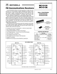 Click here to download MC13136DW Datasheet