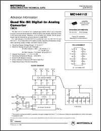 Click here to download MC144112D Datasheet