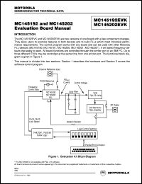 Click here to download MC145192EVK Datasheet