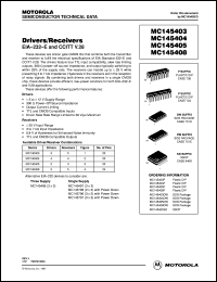 Click here to download MC145405DW Datasheet
