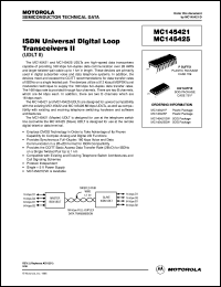 Click here to download MC145421DW Datasheet