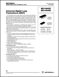 Click here to download MC145422DW Datasheet