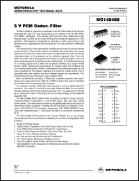 Click here to download MC145480P Datasheet